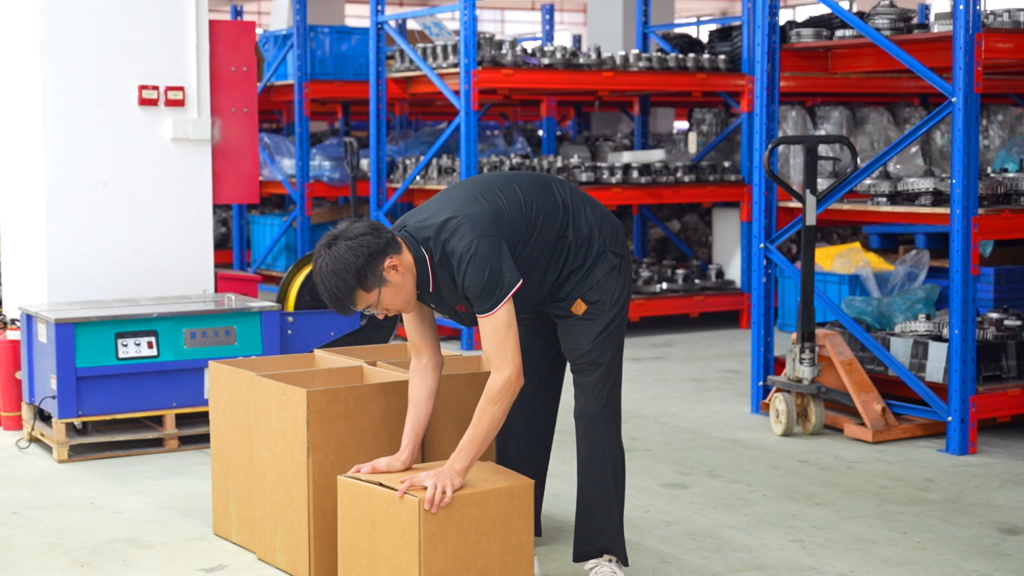 Warehouse Packing and Shipping - Contact Us Section Image