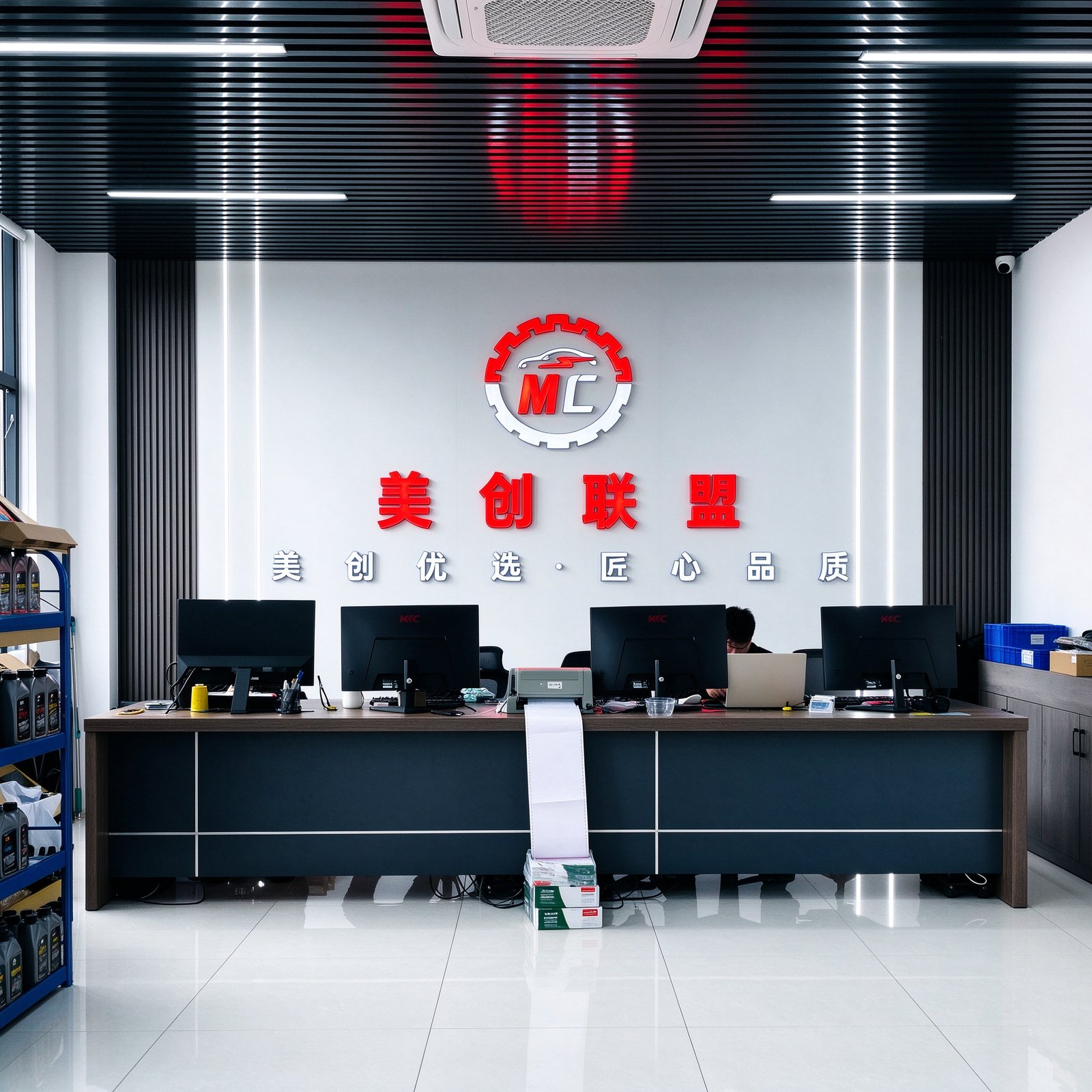 Meichuang transmission parts workshop
