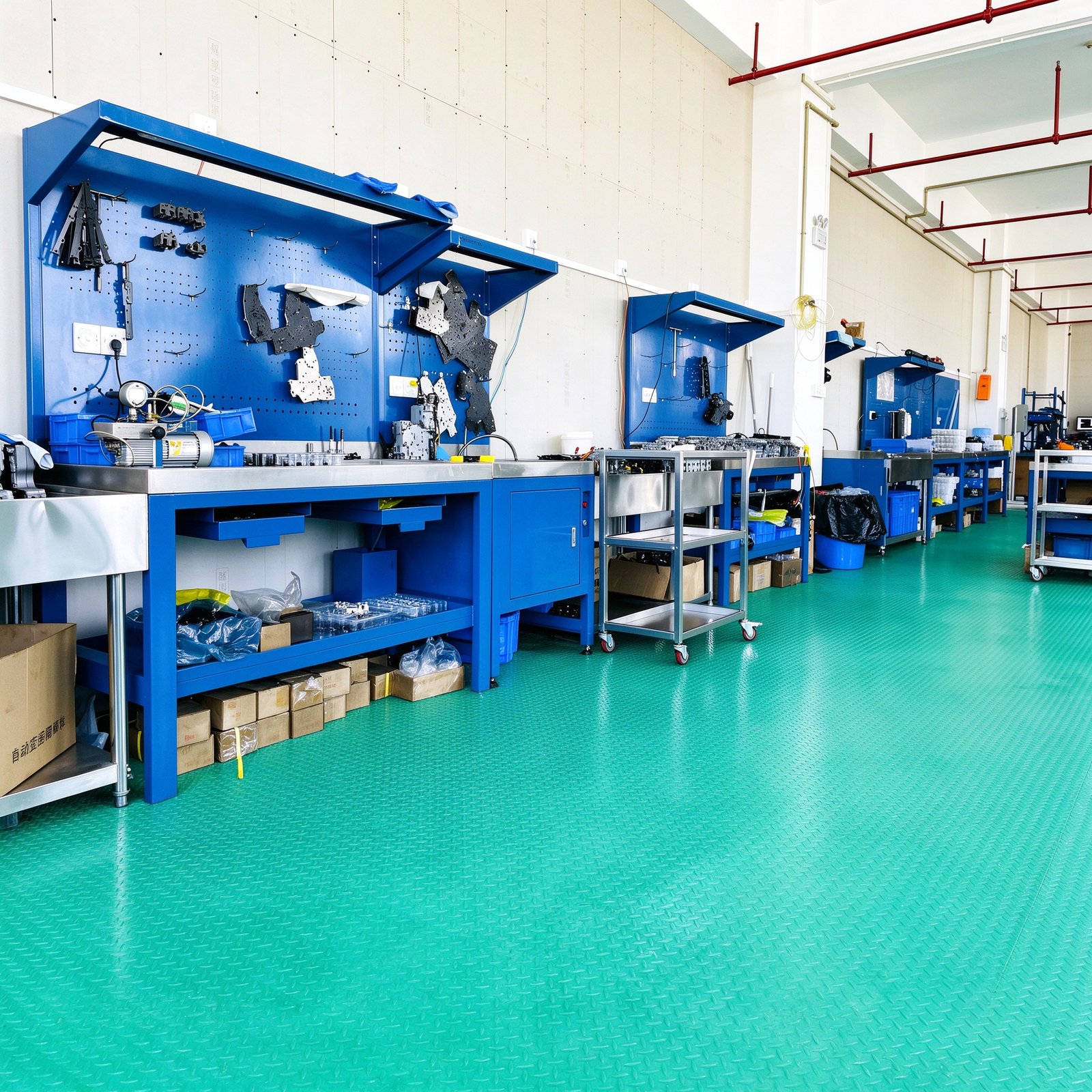 Testing area